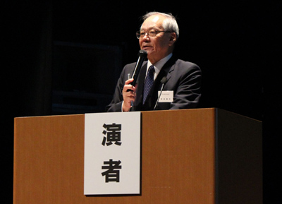 横倉日本医師会会長の基調講演
