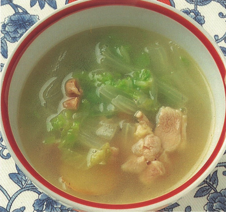 ハクサイ湯（中華スープ）