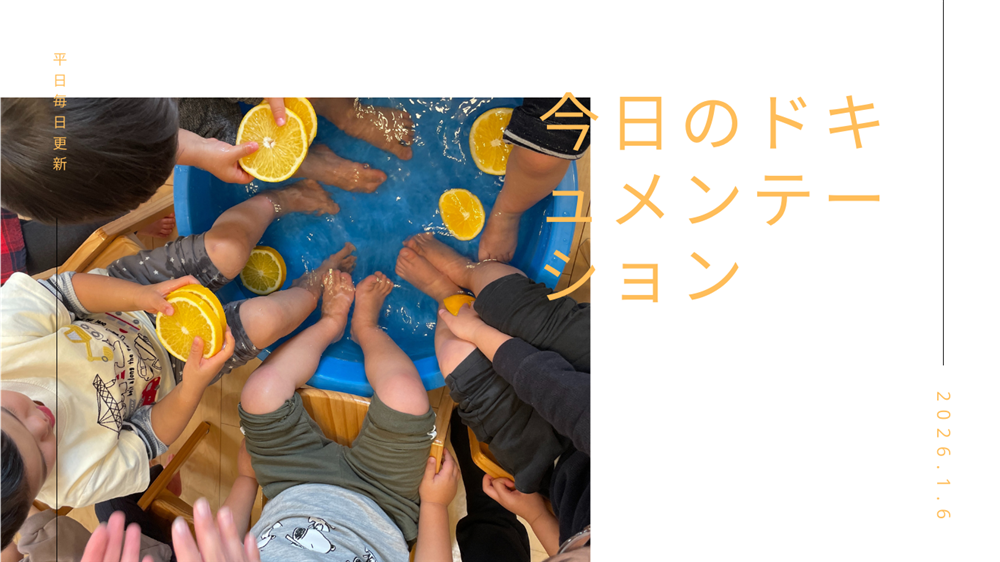 平日毎日更新　今日のドキュメンテーション　1月6日公開