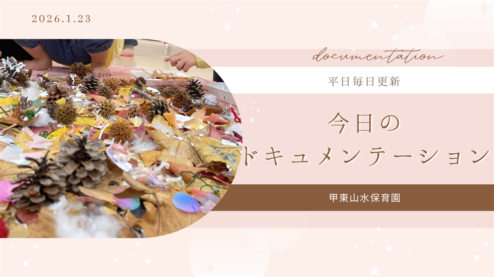 平日毎日更新　今日のドキュメンテーション　1月23日公開